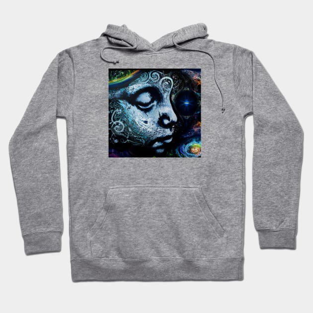 Sleeping Universe Hoodie by Minelauvart